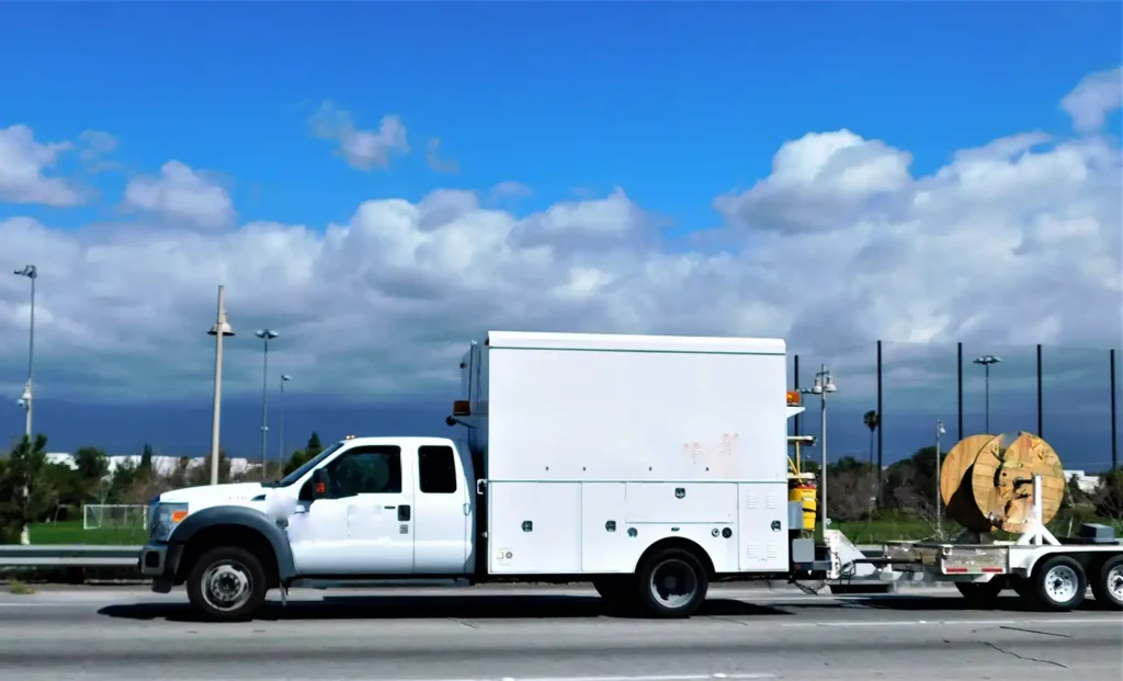 Transportation and logistics utility bed pick up